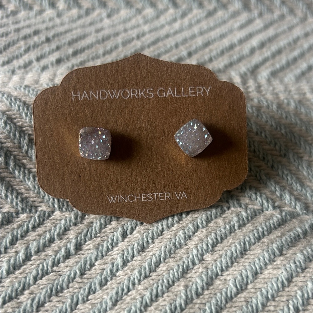 Sparkling Stud Earrings